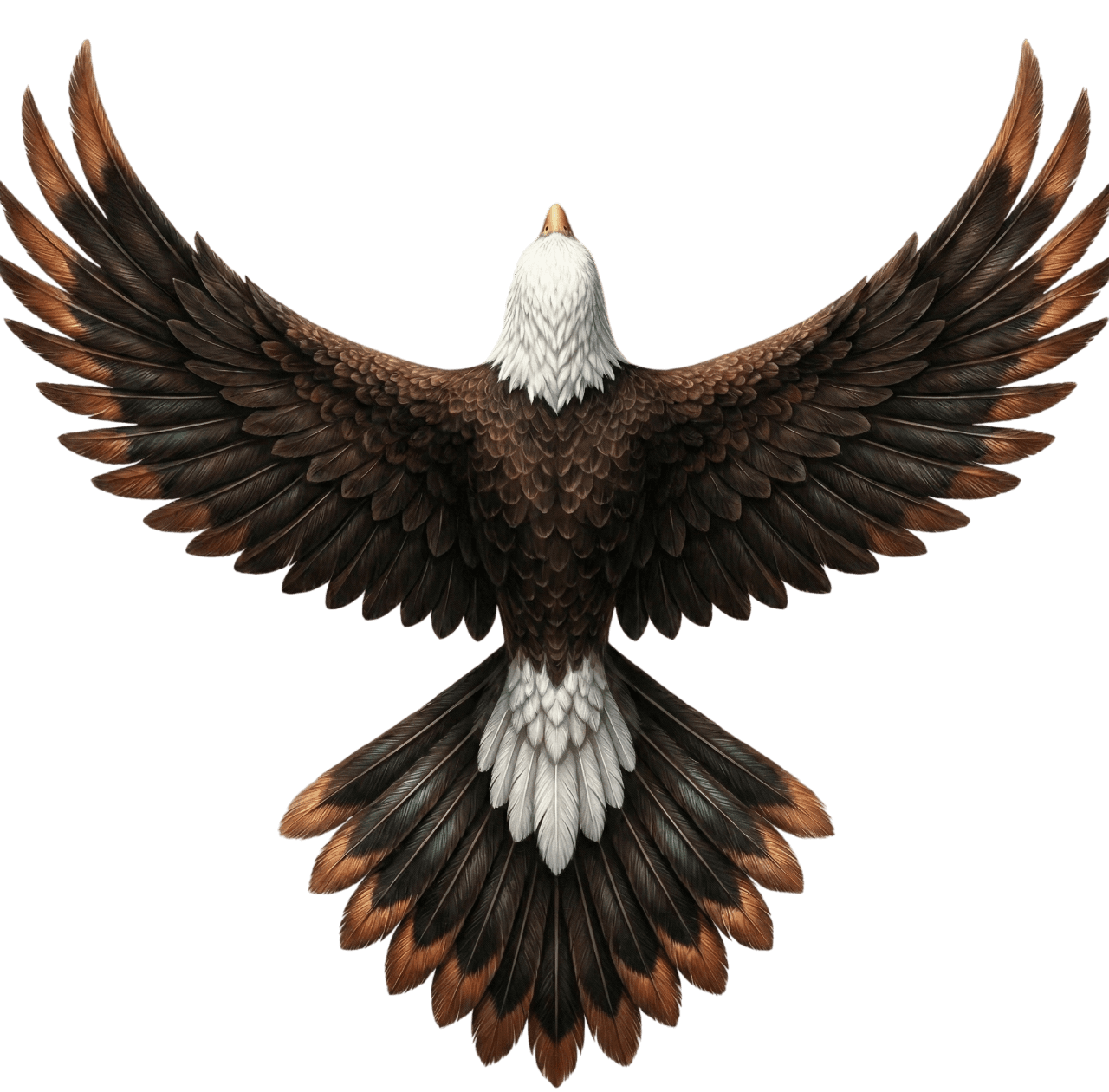 Eagle top view
